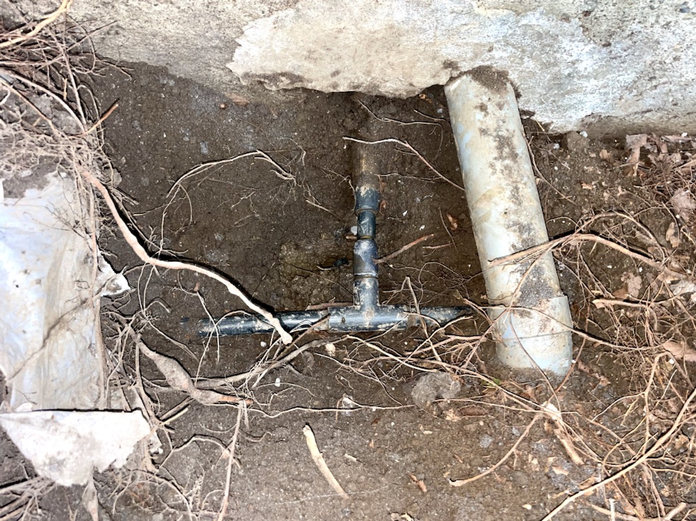 水道修理（漏水調査・漏水修理）工事　工事後