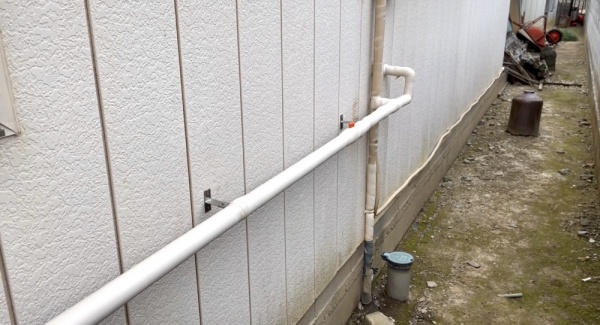 水道修理（水栓柱増設）工事　工事後